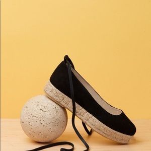 Reformation Joan Ballet Platform espadrilles 11
